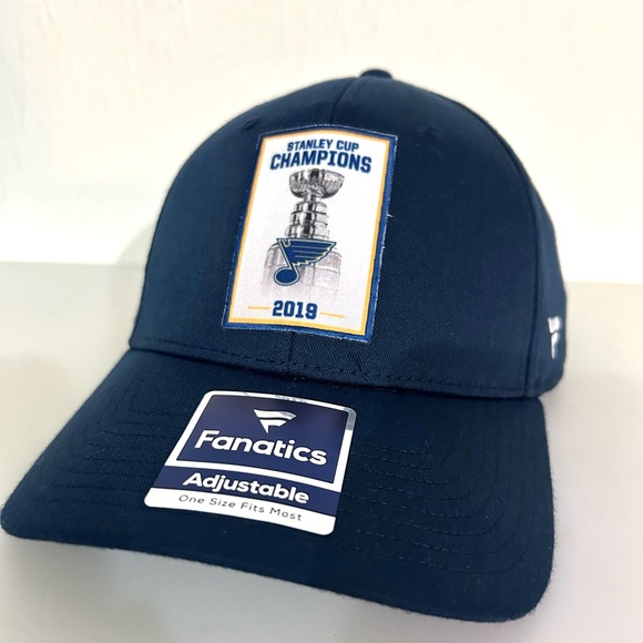 NWT NHL St. Louis Blues 2019 Stanley Cup Champion Brand New Adjustable Hat! - Picture 9 of 13